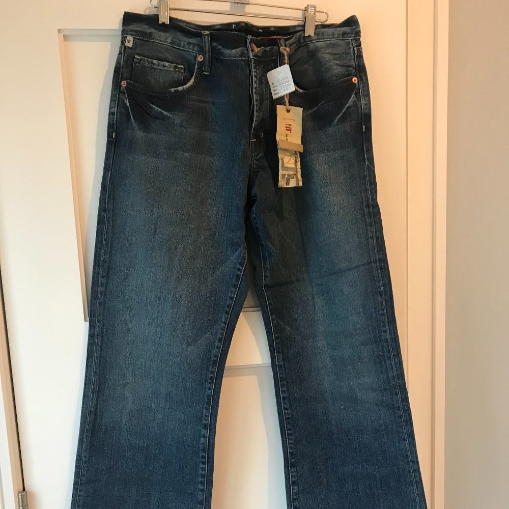 Mens !iT Jeans NWT Size 33 Waist 32 Inseam Cotton